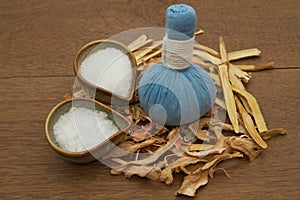 Herbal compress ball for spa aroma