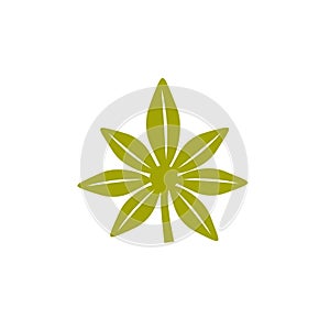 Herbal green logo icon