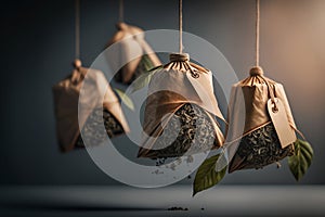 herbal green tea bags Generative AI