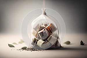 herbal green tea bags Generative AI