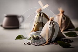 herbal green tea bags Generative AI