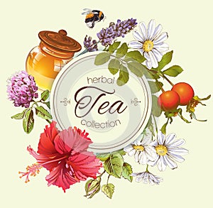 Herbal tea banner