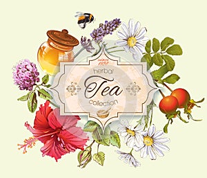 Herbal tea banner