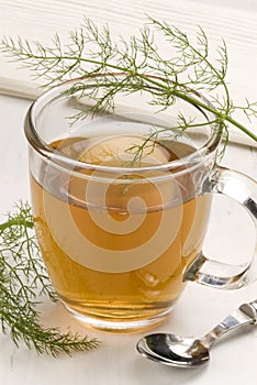 Herbal tea. Fennel.