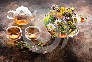 Herbal tea and Healing herbs