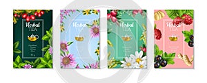 Herbal Tea Poster Set