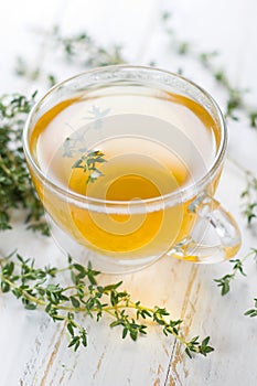 Herbal tea. Thyme