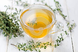 Herbal tea. Thyme