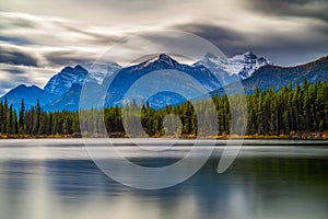 Herbert Lake in Banff National Park, Alberta, Canada