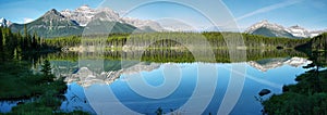 Herbert lake panorama