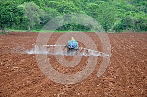 Herbicide application