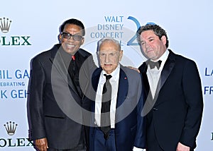 Herbie Hanock, Frank Gehry and Gustavo Dudamel