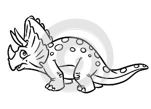 Herbivorous dinosaur Jurassic period coloring pages