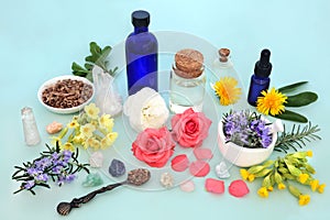 Herbs and Flowers for Alternative Wicca Health Remedies