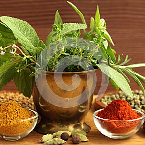 Herbs and spices