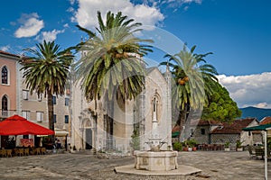 Herceg Novi old town touristic center