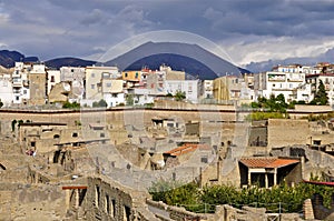 Herculaneum, Ercolano and Mount Vesuvius