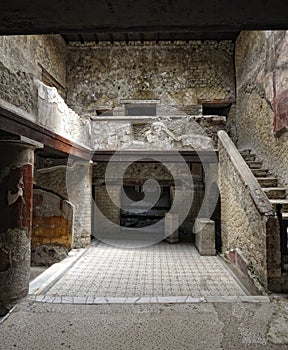 Herculaneum House interior