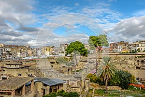 Herculaneum Roman ruins, Gulf of Naples, Ercolano, Campania, Italy