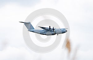 Hercules aircraft in flight