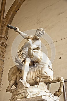 Hercules and the Centaur Nessus photo