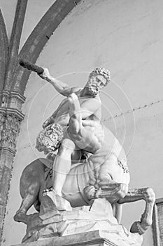 Hercules and the Centaur Sculpture, Florence, Italy