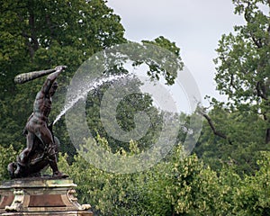 Hercules fountain at Drottningholm Royal Domains