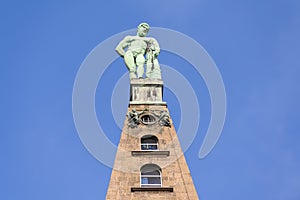 Hercules monument, Wilhelmshoehe Mountainpark, Bergpark, Castle Park, Germany