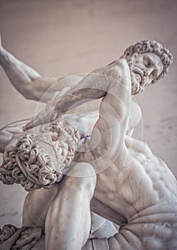 Hercules and Nessus by Giambologna