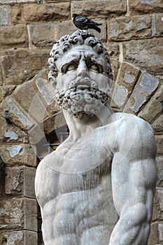 Hercules statue in Florence, Italy