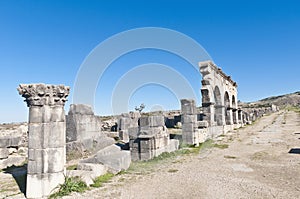 Hercules Works House at Volubilis, Morocco