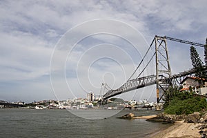 HercÃÂ­lio Luz Bridge - Florianopolis - SC - Brazil photo