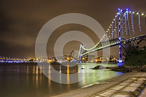 HercÃÂ­lio Luz Bridge - Florianopolis - SC - Brazil photo