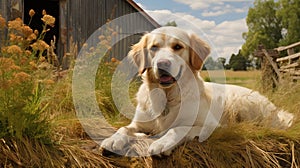 herding farm dog