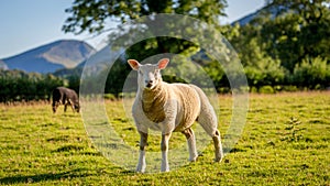 Herdwick Sheep in Cumbria, England