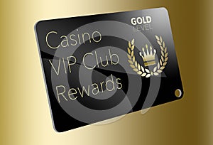 Here is a casino VIP club rewards card