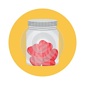 Love Candies vector icon Which Can Easily Modify Or Edit photo