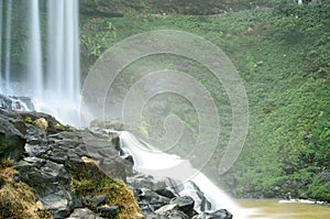 Art photo: Dambri waterfall Viet Nam