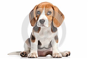 Here are some of the most popular dog breeds worldwide, listed in no particular order., Isolate on white background.
