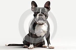 Here are some of the most popular dog breeds worldwide, listed in no particular order., Isolate on white background.