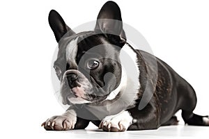 Here are some of the most popular dog breeds worldwide, listed in no particular order., Isolate on white background.