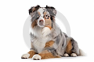 Here are some of the most popular dog breeds worldwide, listed in no particular order:, Isolate on white background.