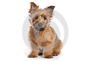 Here are some of the most popular dog breeds worldwide, listed in no particular order:, Isolate on white background.