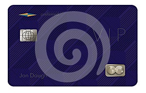 Here is a VIP or preferred customer credit card.