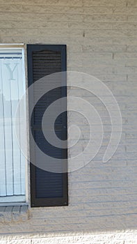 A Window On A Wall Of A Building