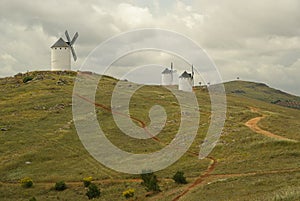 Herencia windmill photo