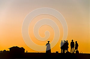 Herero people in Kaokoland, Namibia