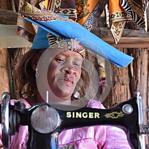 Herero Woman Namibia