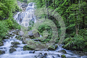 Herisson fall in Jura, France