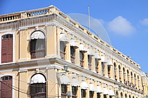 Heritage Building in Senado Square, Macau photo